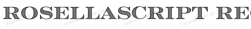 RosellaScript Regula字体转换
